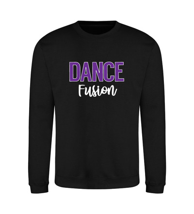 Dance Fusion Awdis Sweatshirt Black
