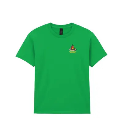 2nd Great Parndon Scouts T-shirt Irish Green