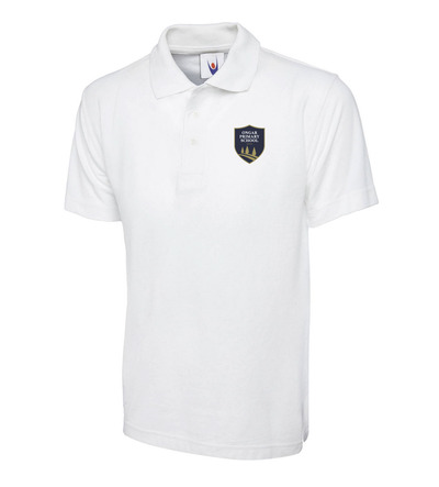 Ongar Primary Uneek Polo White (EYFS To Year 2 Only)