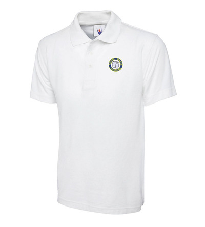 Potter Street Polo Shirt White with or without School Crest