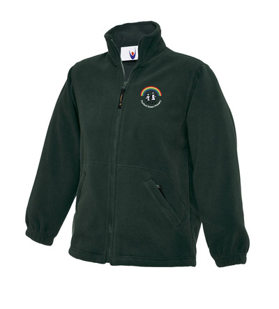Purford Green Fleece Bottle with or without School Crest