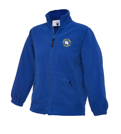 Potter Street Fleece Royal with or without School Crest