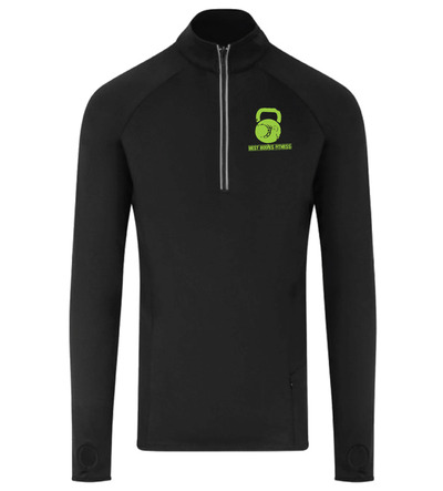 Best Bodies Fitness 1/4 Zip Black