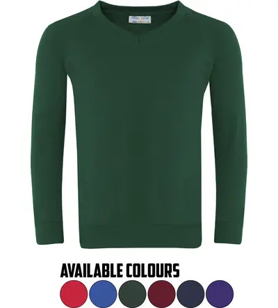 S.0 V-Neck Sweathirt Plain