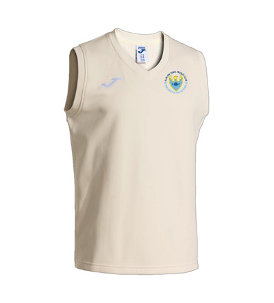 Harlow Town Cricket Club Vest Sweatshirt White