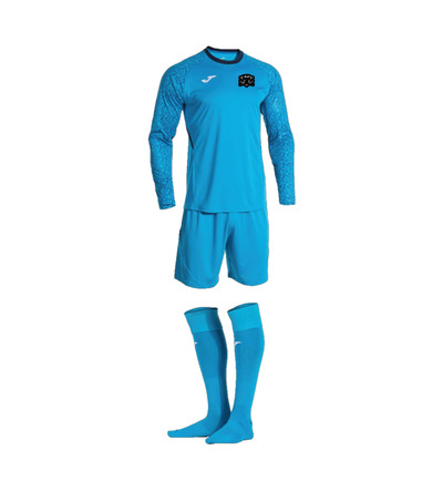 Ware Lions Zamora X Away GK Set Turq JNR