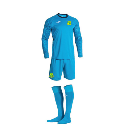 DRYFC Zamora X Away GK Set Turq JNR