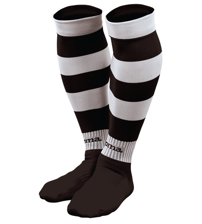 Ware Lions Zebra Home Sock Black/White