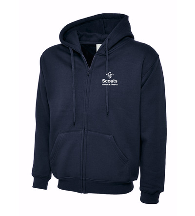 Scouts H&D Zip Hoodie Navy