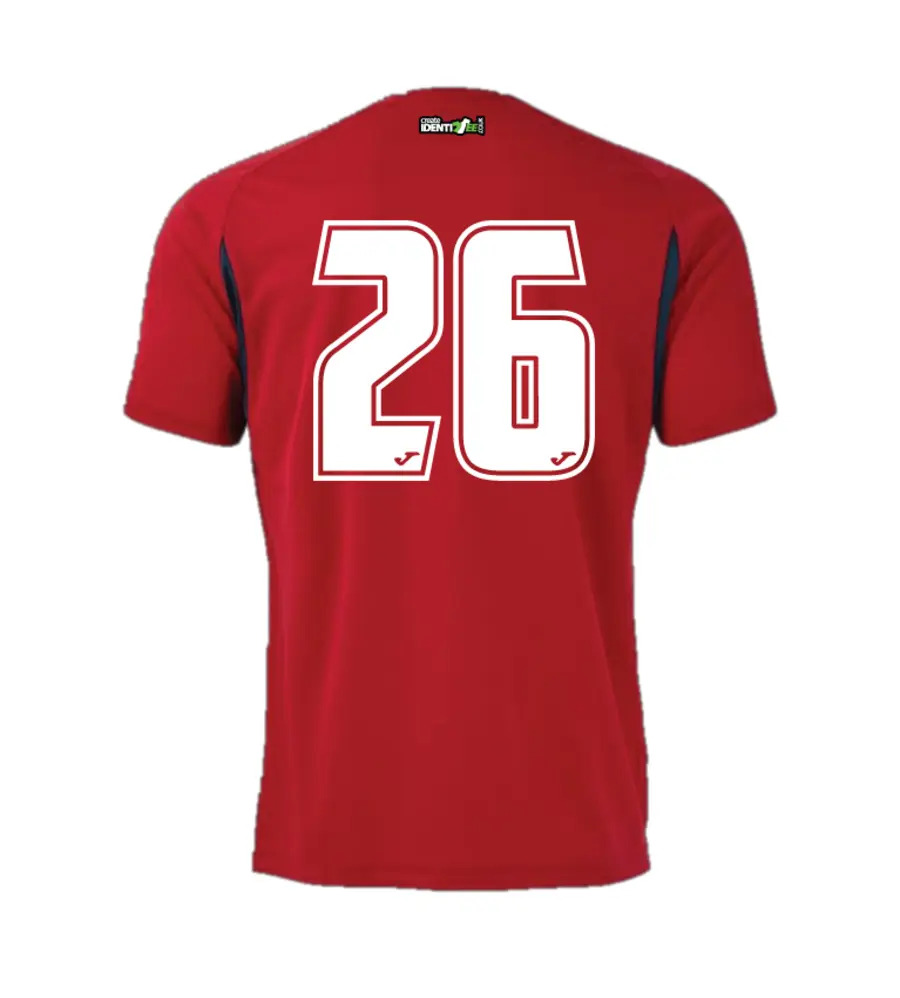 Harlow Town Champ 20 T-Shirt Red/Gold/Navy JNR