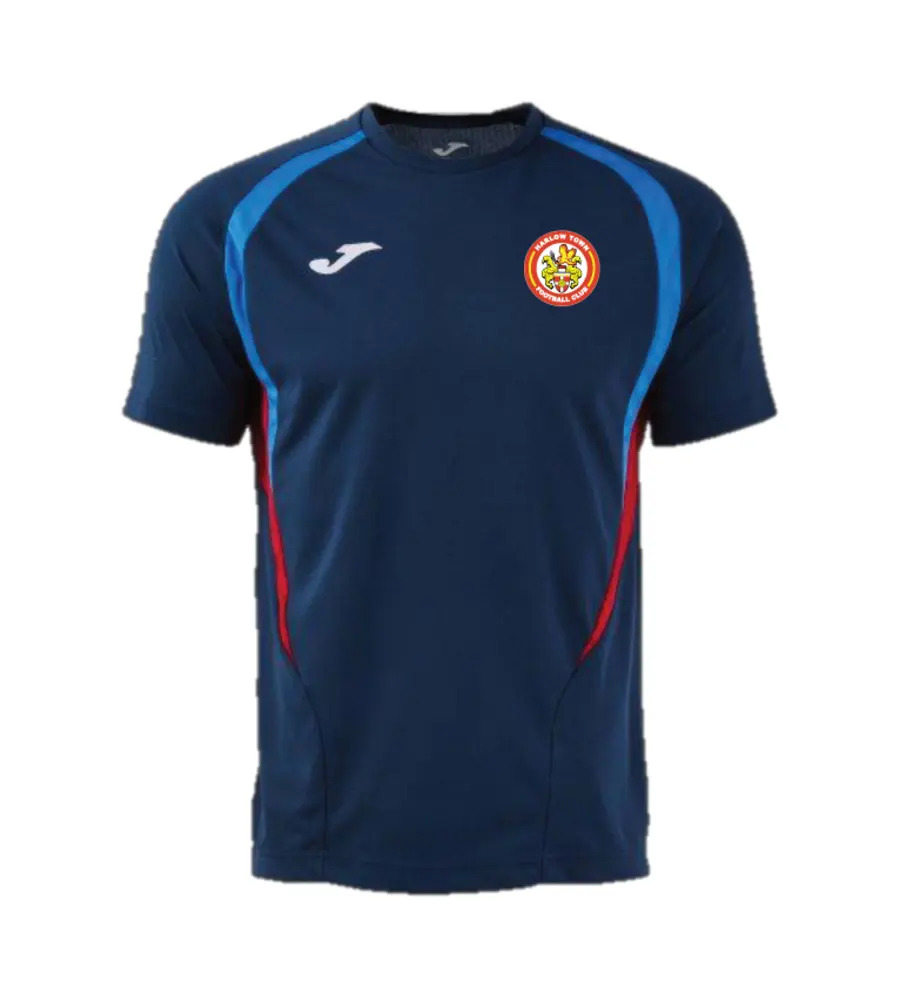 Harlow Town Champ 20 T-Shirt Navy/Royal/Red JNR