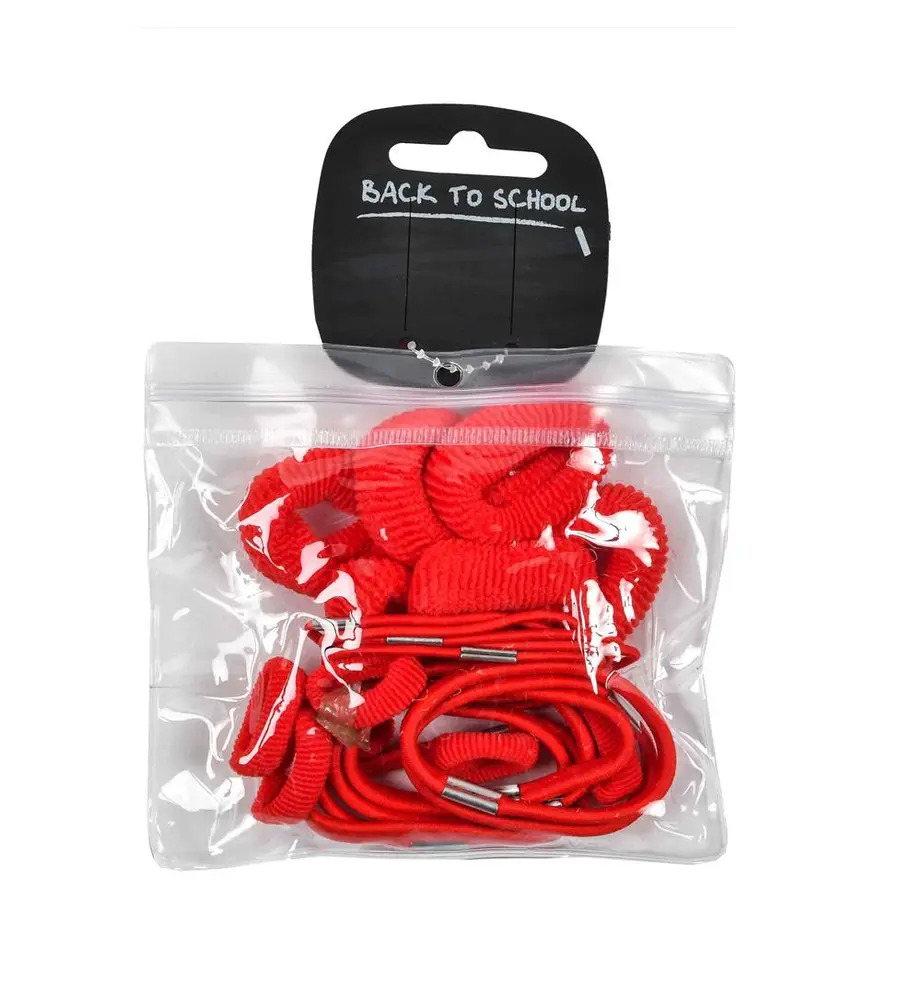 24 Assorted Hairbands Red