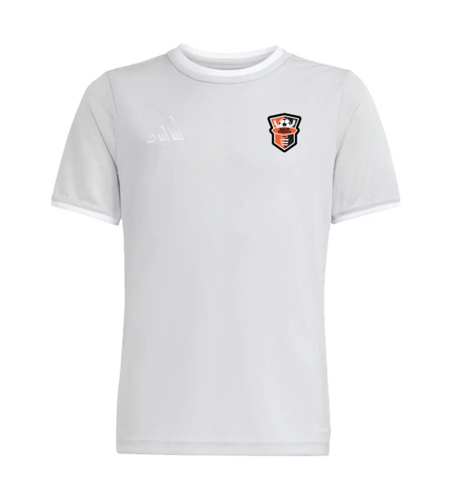 Harlow Tekkers Coaches Adidas Entrada 26 T-Shirt Grey