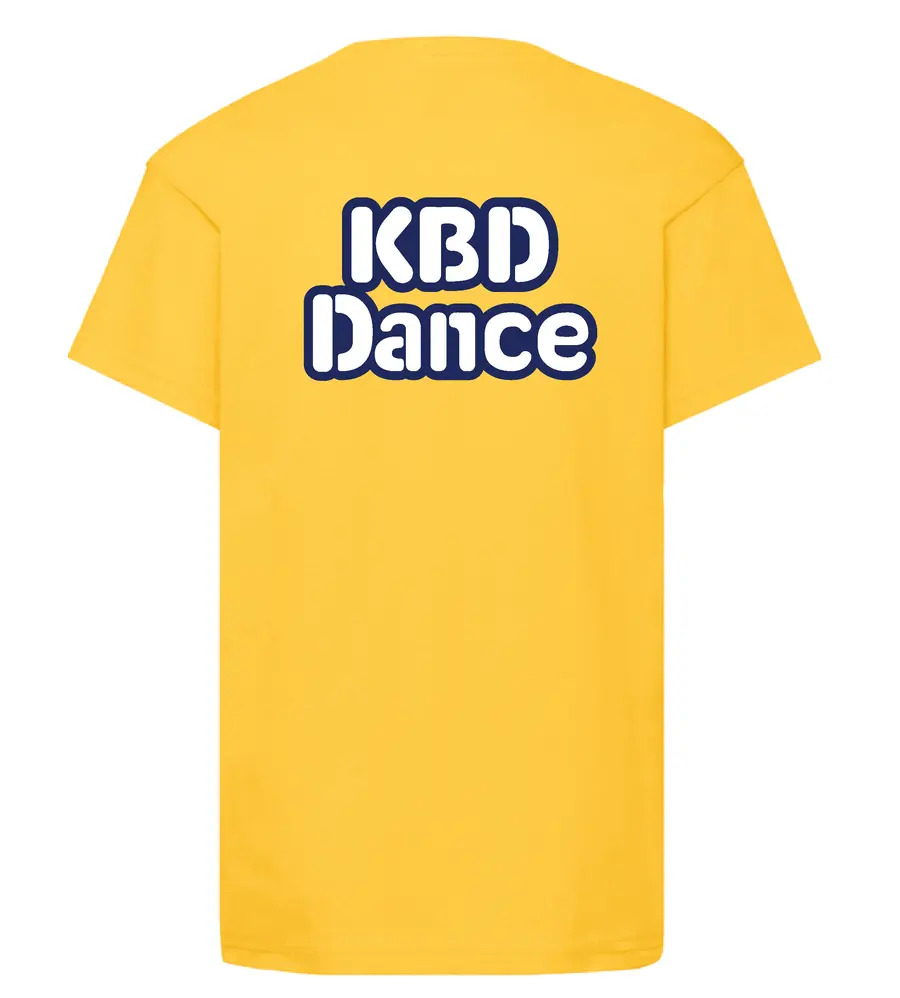 KBD Dance T-Shirt Sunflower Up to year 3