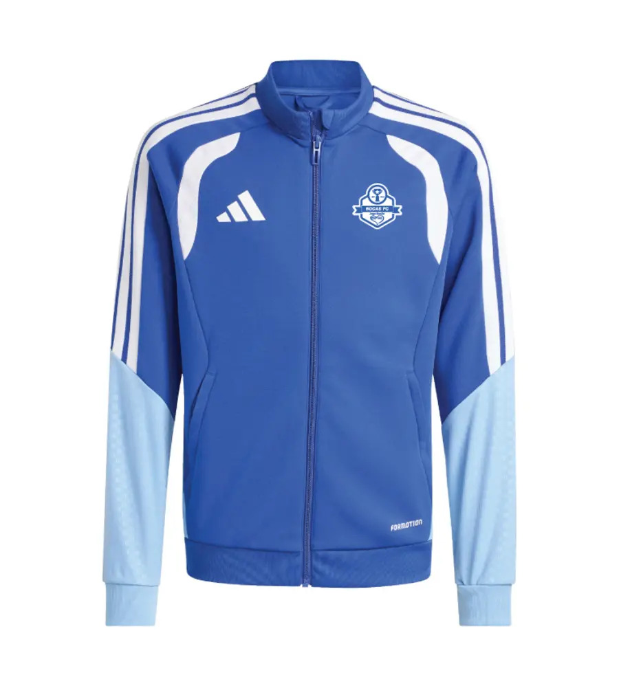 Bocas Coaches Adidas Tiro 26 Comp Full Zip Royal/White