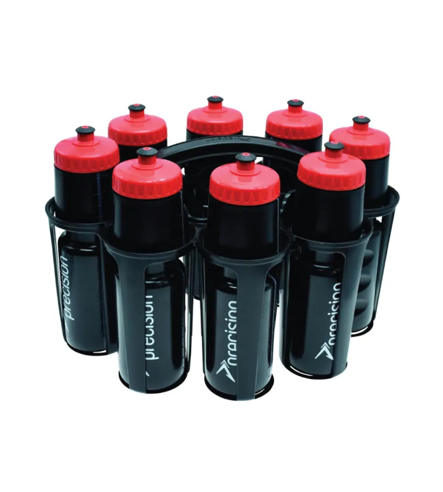 Precision Oval Carrier With 8x750ml Bottles Black