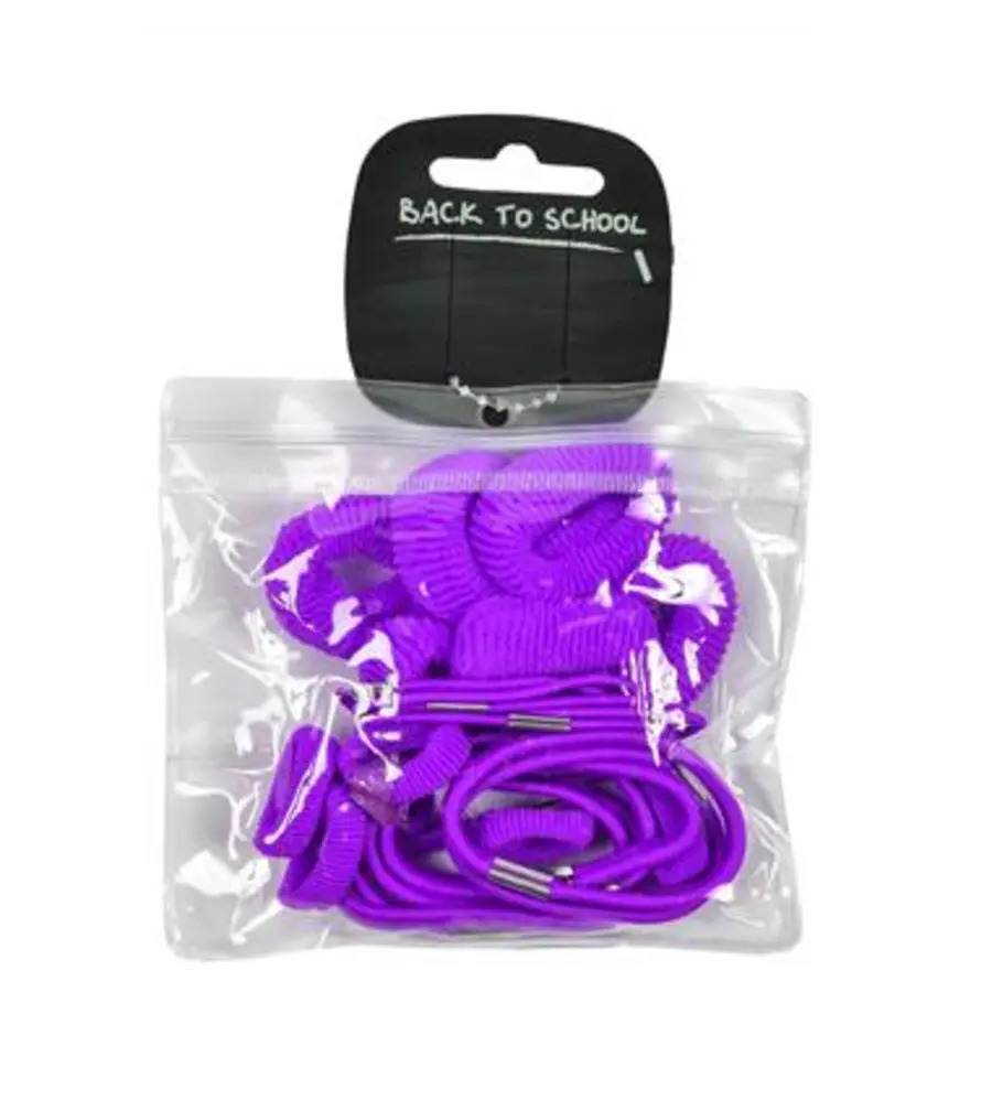 24 Assorted Hairbands Purple