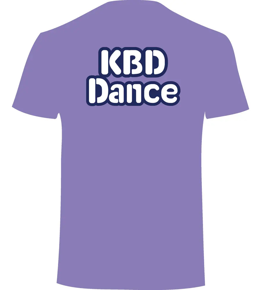 KBD Dance Cool T-shirt Lilac Years 4 to 6