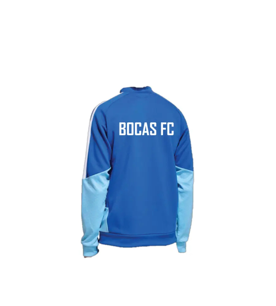 Bocas Coaches Adidas Tiro 26 Comp 1/4 Zip Royal/White