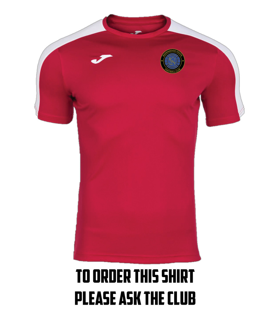 Risden Wood Academy III Away Shirt Red/White JNR