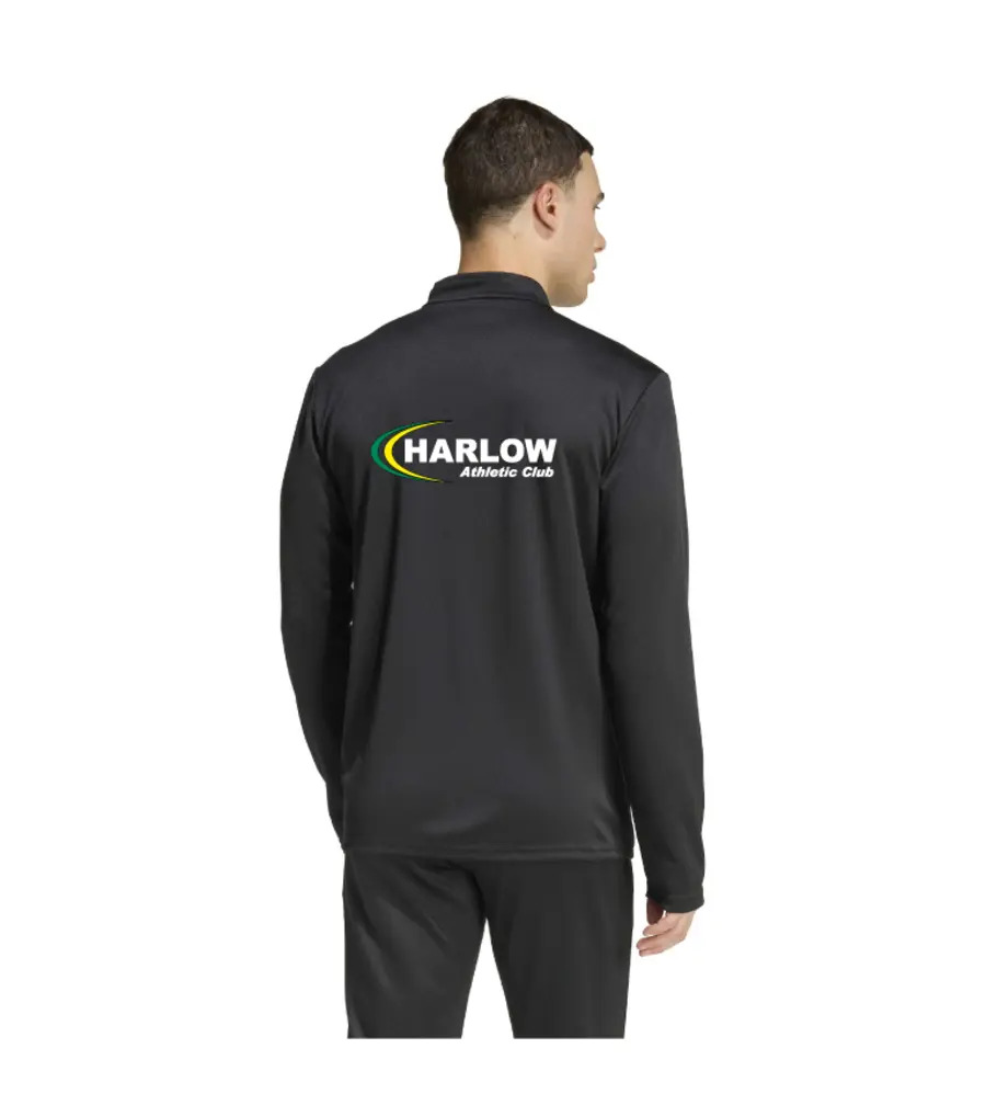 Harlow Athletic Club Adidas Entrada 26 Full Zip Black SNR