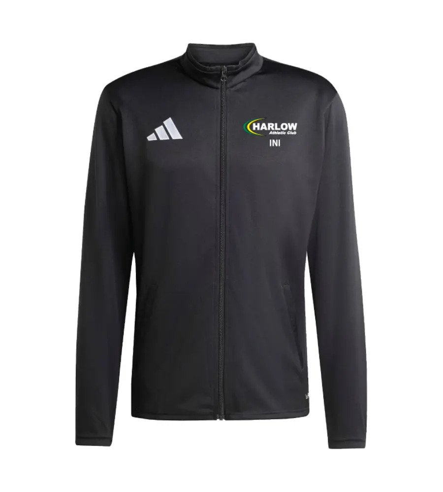 Harlow Athletic Club Adidas Entrada 26 Full Zip Black SNR