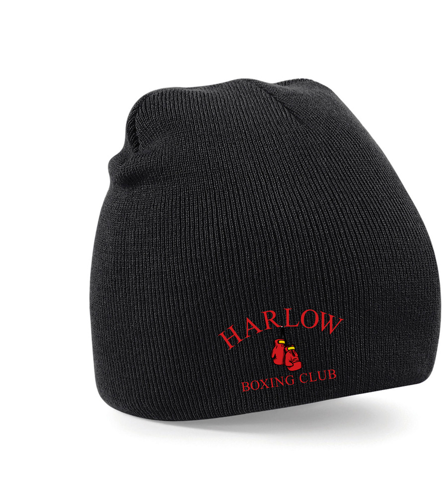 Harlow Boxing Club Beanie Hat Black