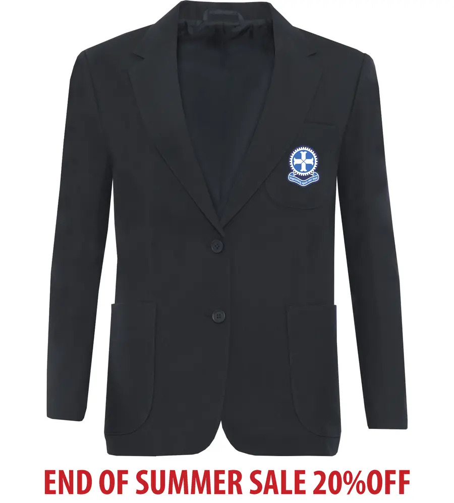Passmores Academy Boys or Girl  Blazer Navy with School Crest