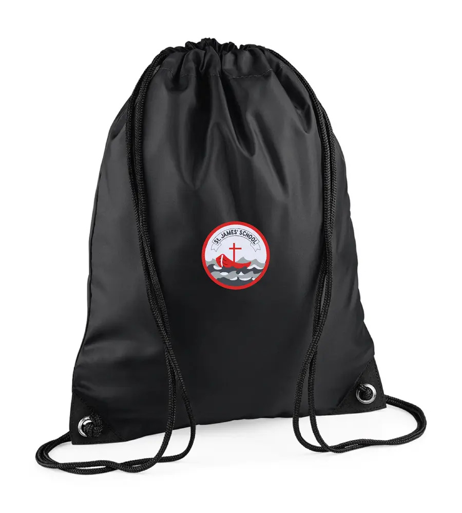 St James P.E Gymsac with or without School Crest