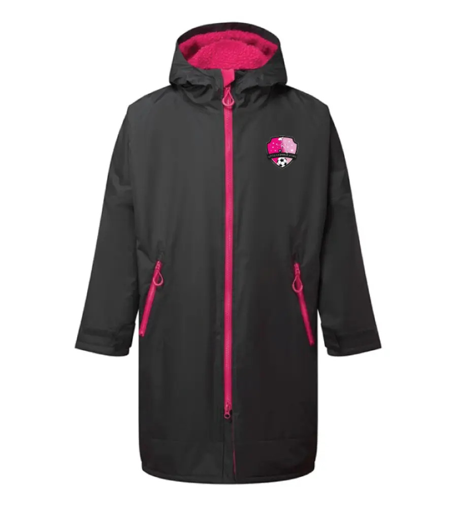 LCS Dry Robe Charcoal/Hot Pink SNR