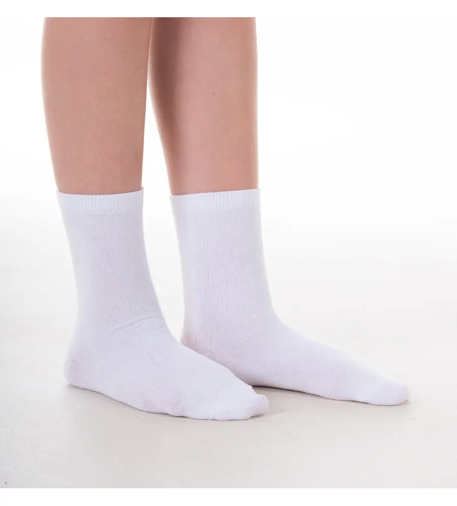 Short Sock White (5 PACK)