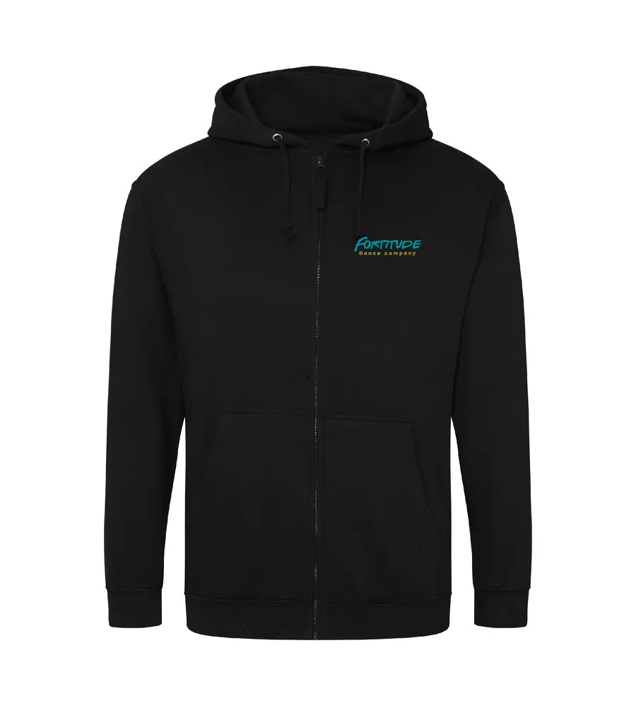 Fortitude Dance Zip Hoodie Black