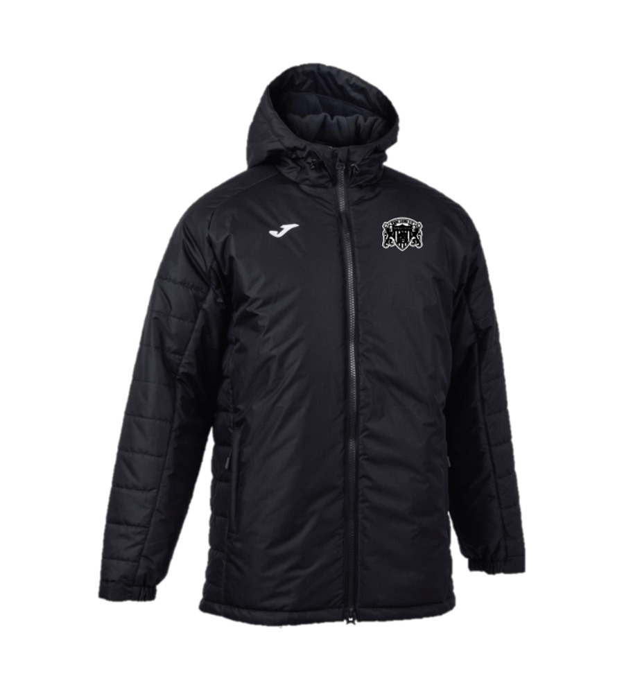 Ware Lions Coaches Cervino Winter Coat Black SNR