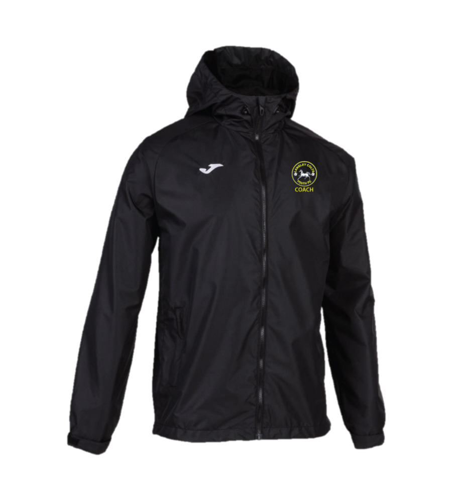 Langley Colts Coaches Cervino Rainjacket Black