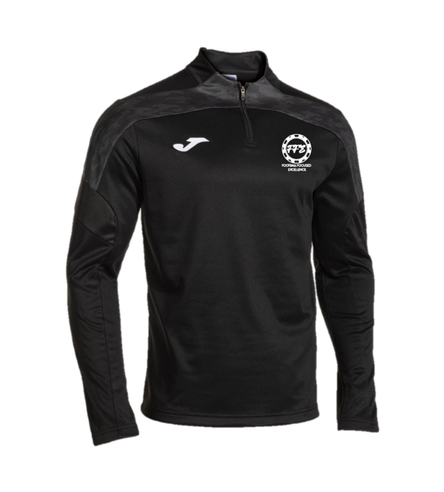 FFE Coaches Champ VIII 1/4 Zip Black/Grey