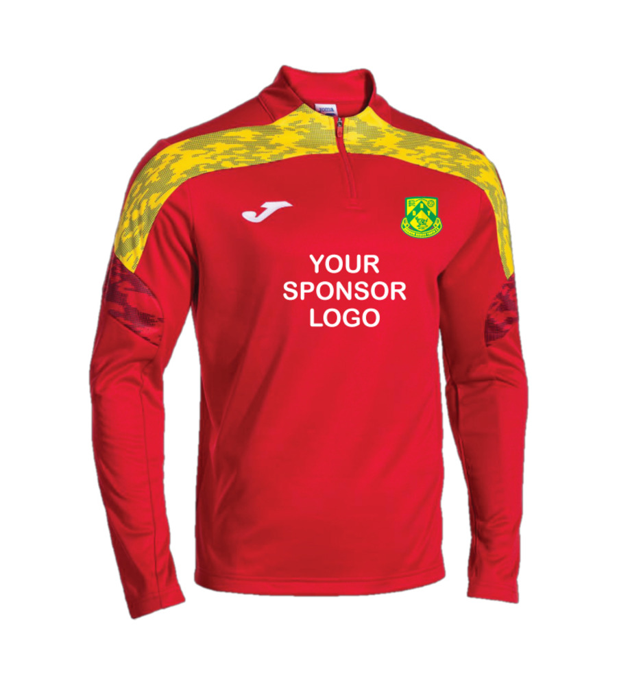 Dunmow Rovers Sponsor Pack Champ VIII 1-4 Zip Red/Yellow SNR