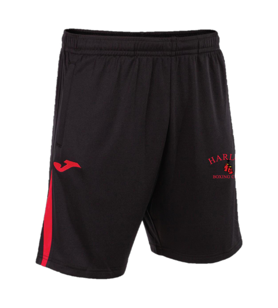 Harlow Boxing Club Coaches Champ VII Short Black/Red