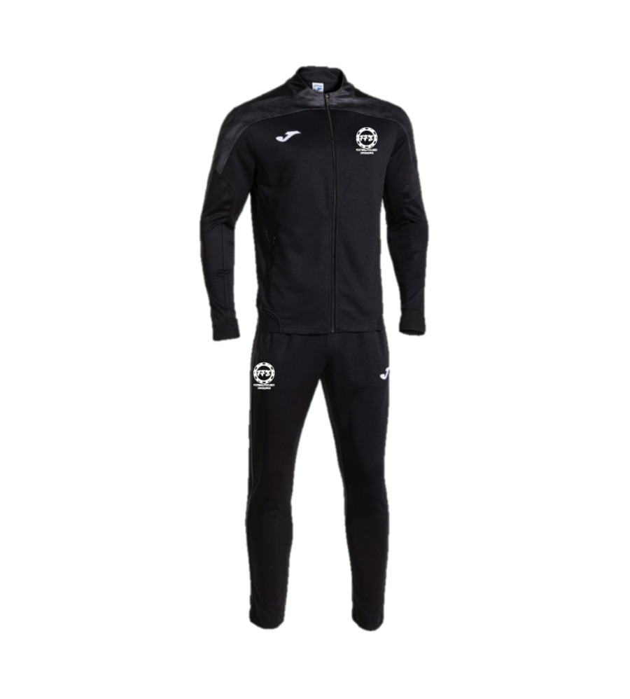 FFE Coaches Champ VIII Tracksuit Black/Grey