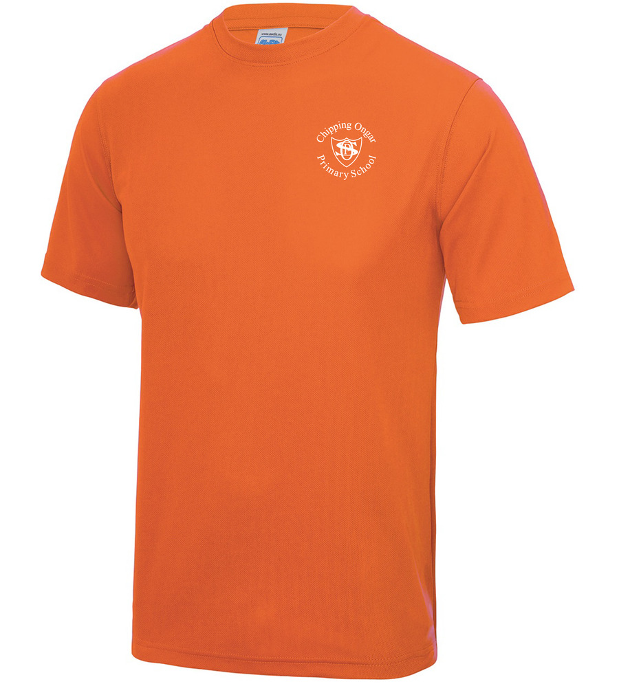 Chipping Ongar P.E House Tee with or without School Crest