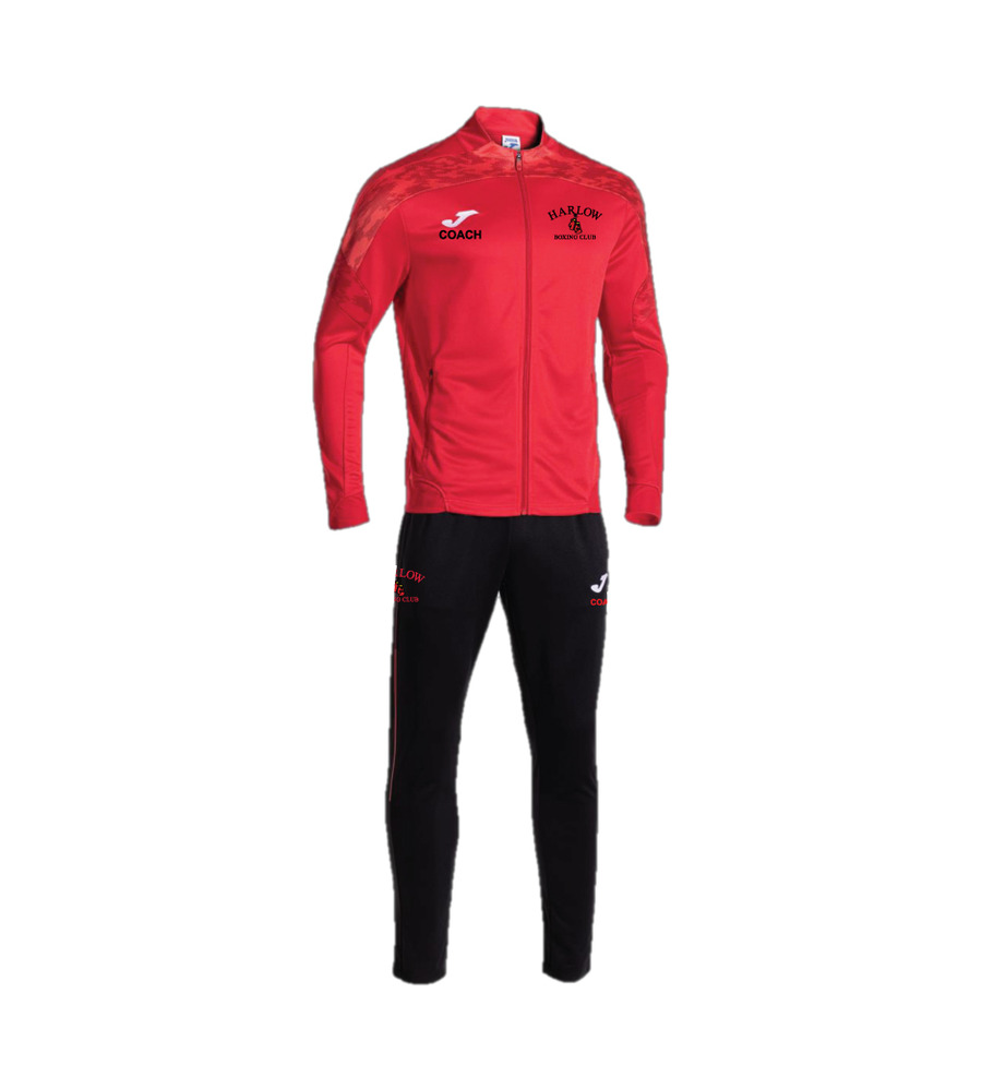 Harlow Boxing Club Coaches Champ VIII Tracksuit Red