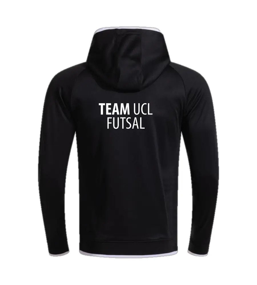 UCL Futsal Combi Premium Hoodie Black/White