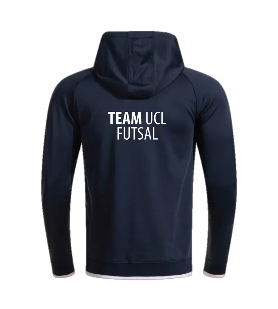 UCL Futsal Combi Premium Hoodie Navy/White