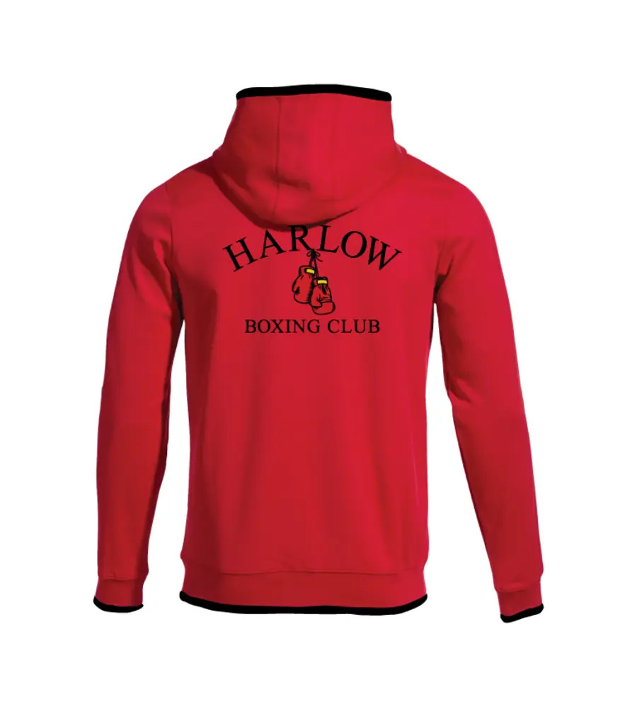 Harlow Boxing Club Coaches Combi Premium Hoodie Red/Black