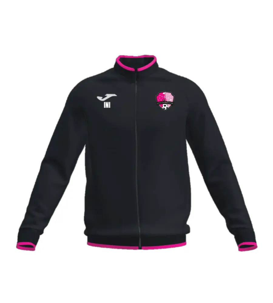 Little Canfield Stars Combi Premium Full Zip Black/Pink JNR