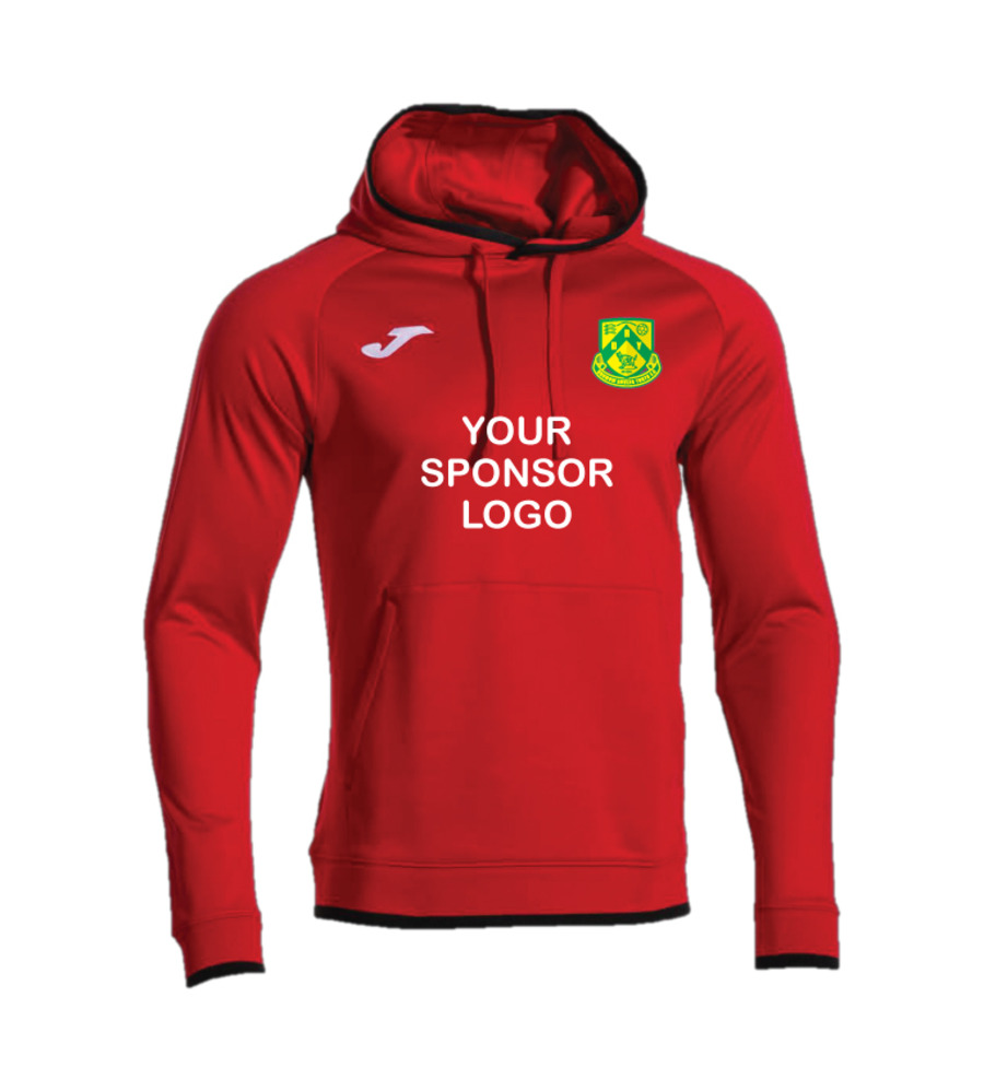 Dunmow Rovers Sponsor Pack Combi Premium Hoodie Red/Black SNR
