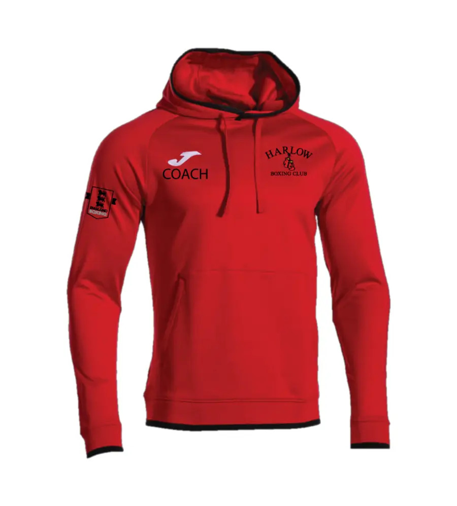 Harlow Boxing Club Coaches Combi Premium Hoodie Red/Black