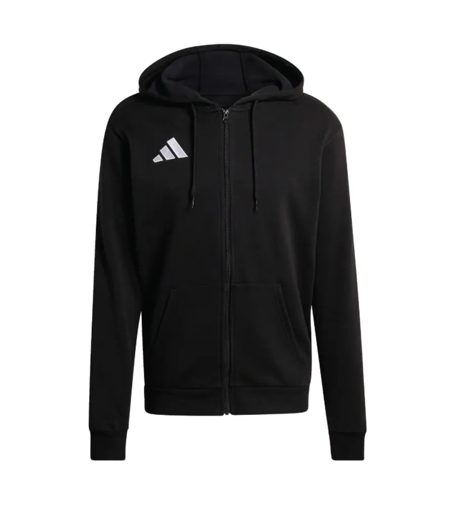 Adidas Entrada 26 Cotton Full Zip Hoodie 