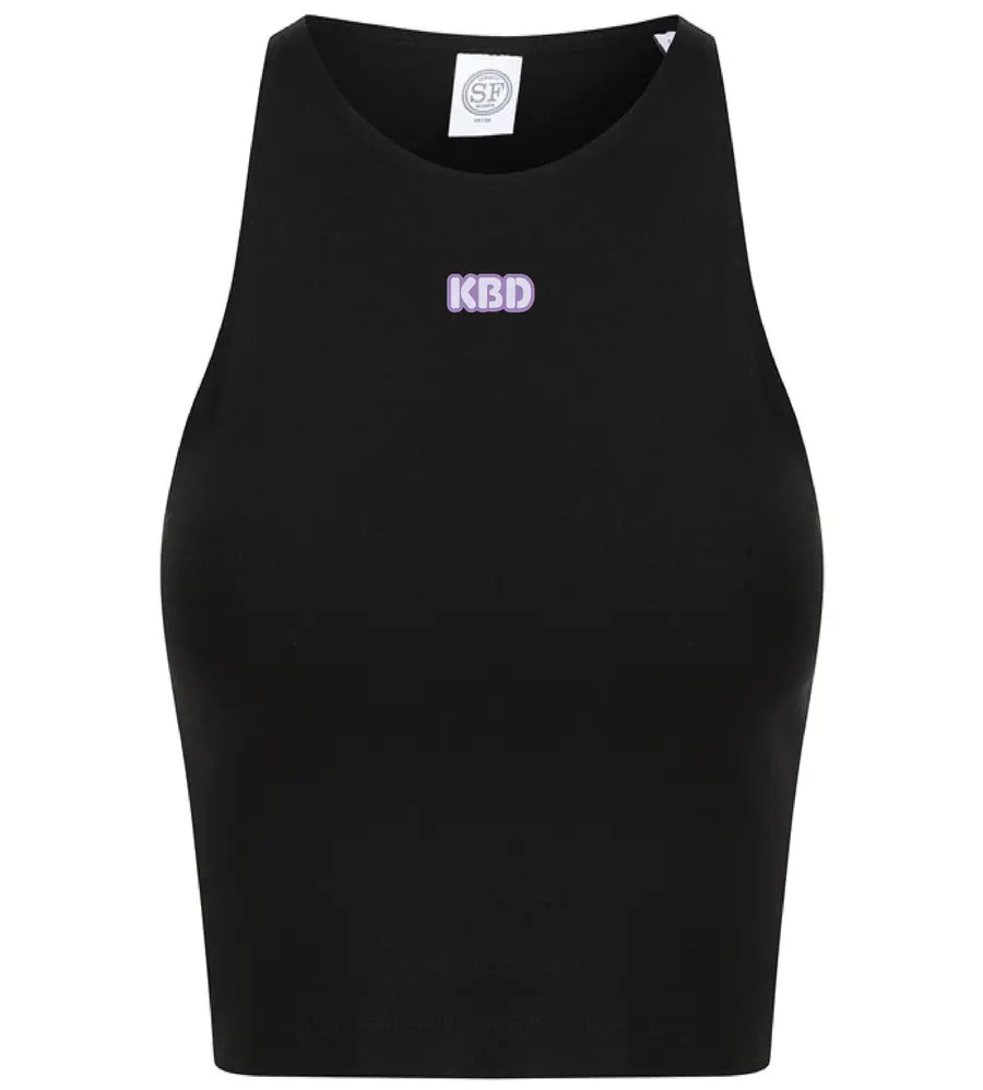 KBD Dance Crop Top Black