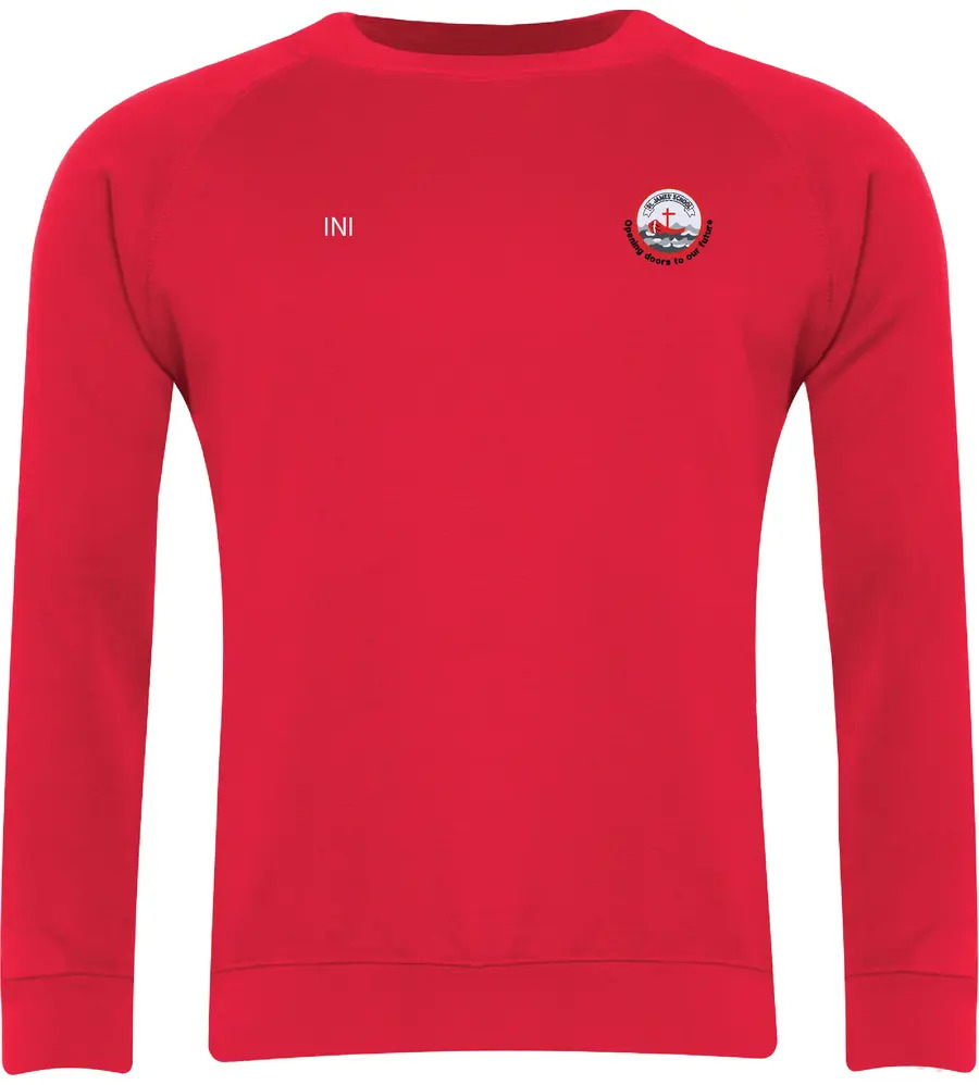 St James Sweatshirt Red