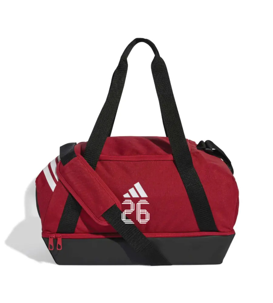 ST Mags Adidas Tiro Duffle Bag With Boot Compartment Red